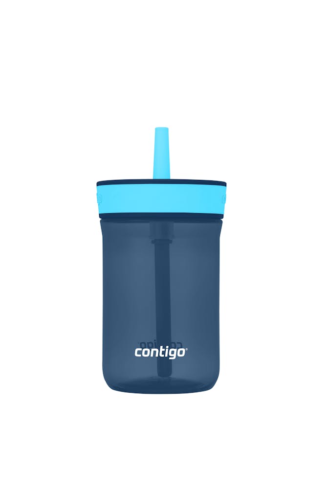 Kids’ Leighton Straw Tumbler with Spill-Proof Leak-Proof Lid, 14oz N7