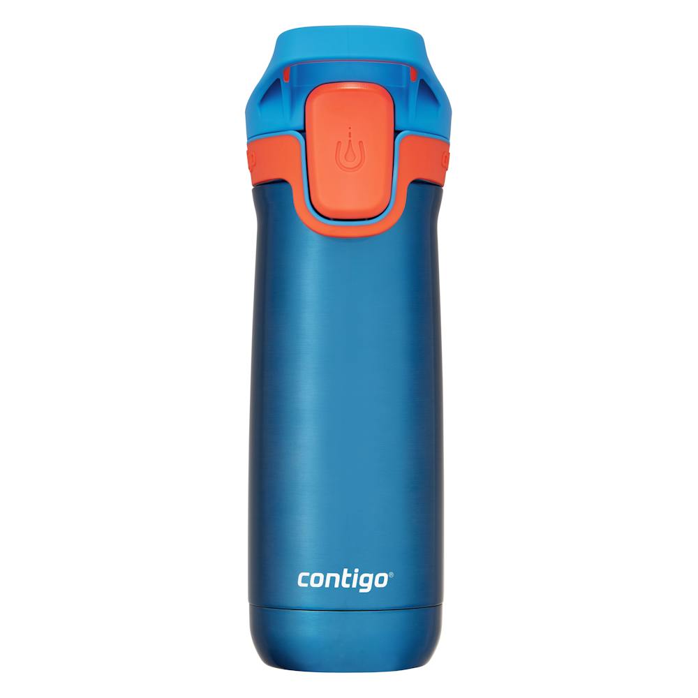 Kids’ Casey Stainless Steel Water Bottle with Spill-Proof Leak-Proof Lid, 13oz X9